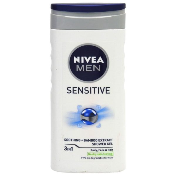 Gel de Dus, Nivea, 250 ml Men Sensitive