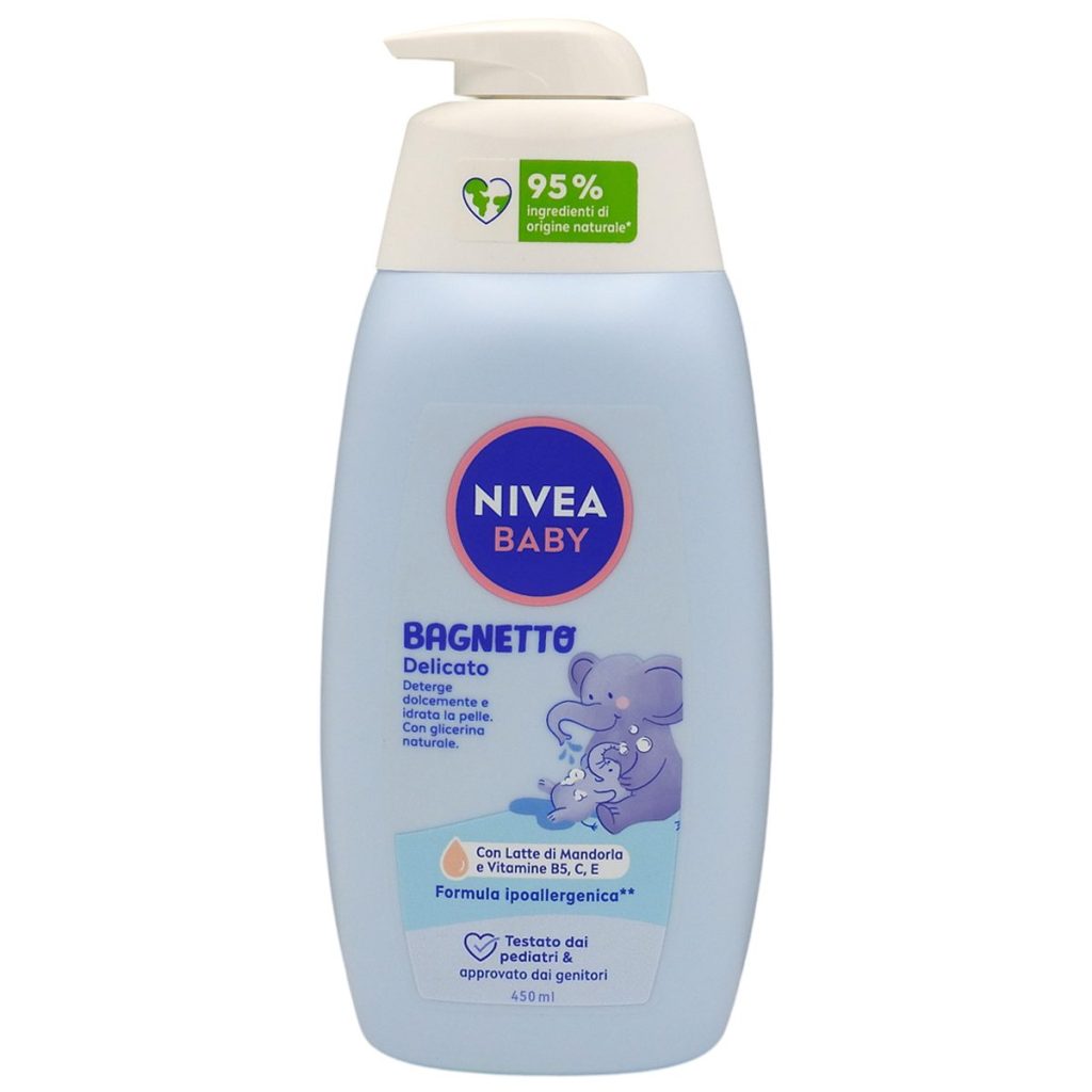 Gel de Dus, Nivea Baby, 450 ml Delicato