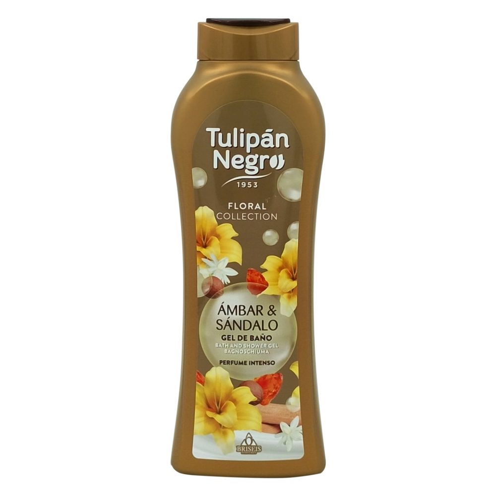 Gel de Dus, Tulipan Negro, 650 ml, Floral Ambar Sandalo