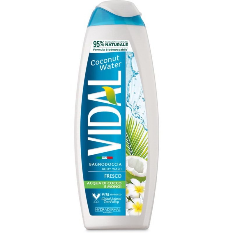 Gel de Dus, Vidal, 500 ml Coconut Water