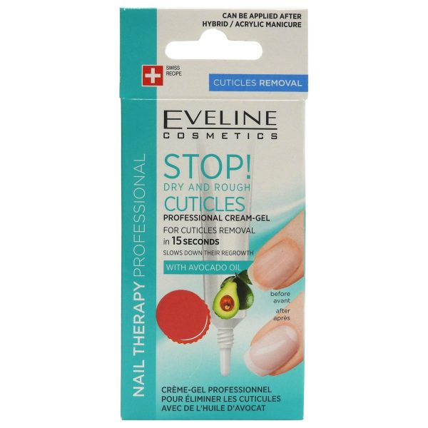 Gel, Eveline Nail Therapy, Cuticule 12 ml Avocado