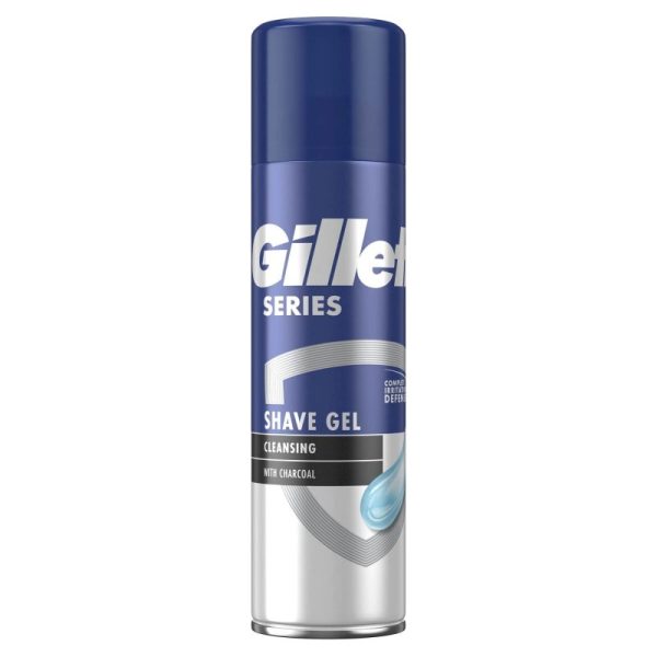 Gel, Gillette, Ras 200 ml Series Cleansing Charcoal