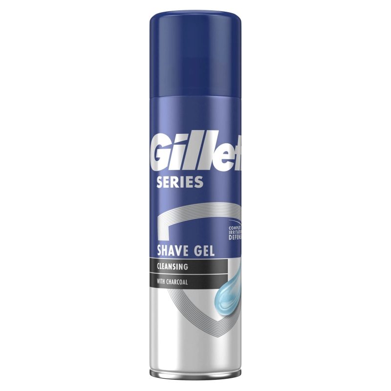 Gel, Gillette, Ras 200 ml Series Cleansing Charcoal