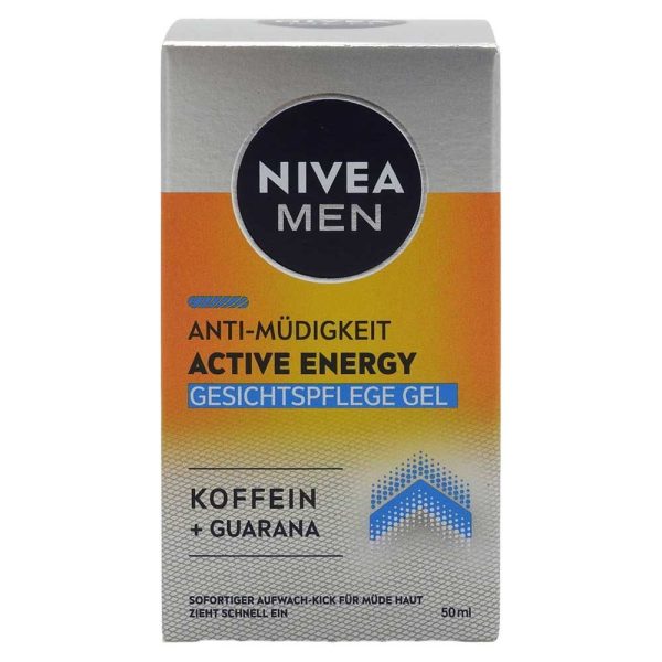 Gel, Nivea Crema-, Fata 50 ml Men Cofeina