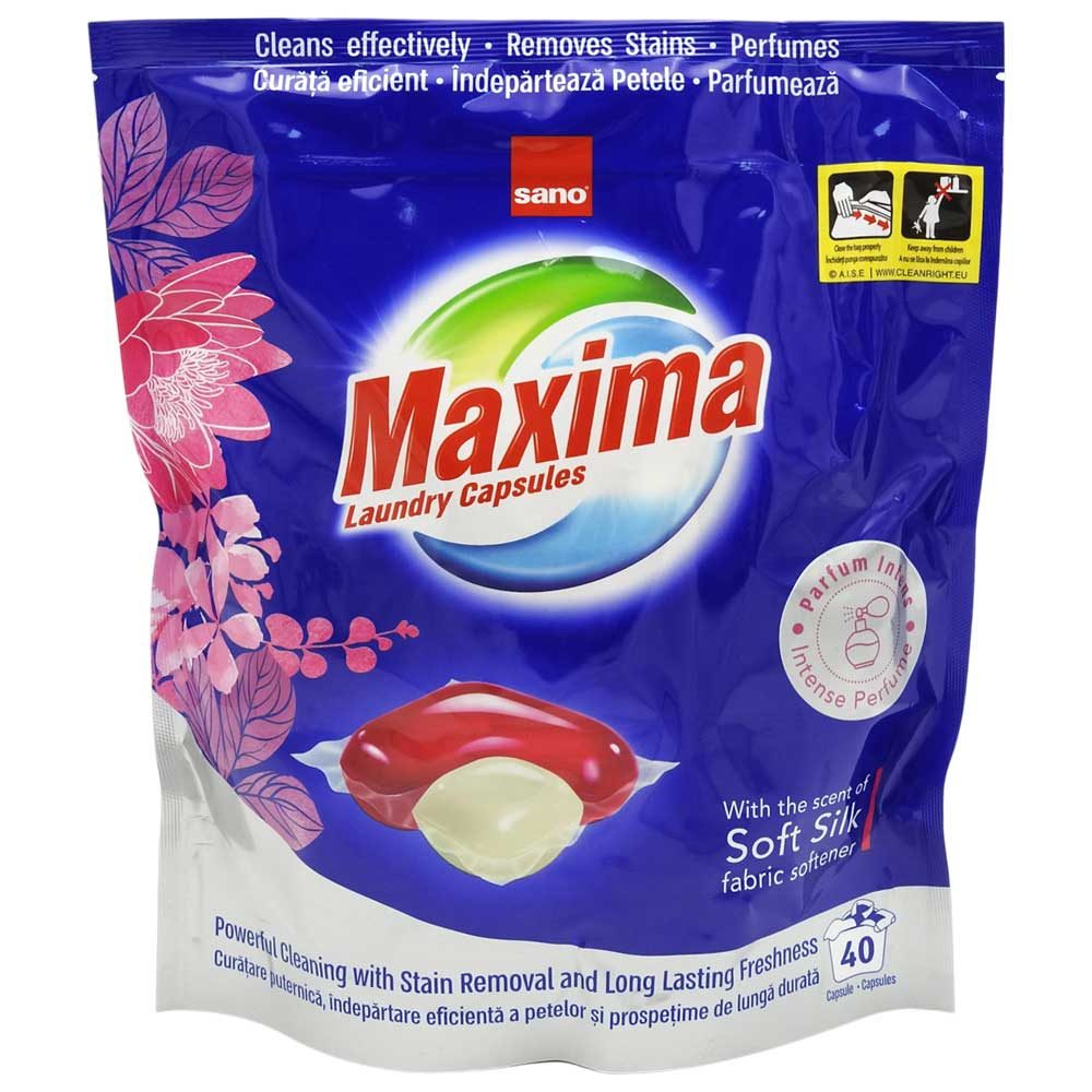 Gel, Sano Maxima, Capsule 40 buc Soft Silk