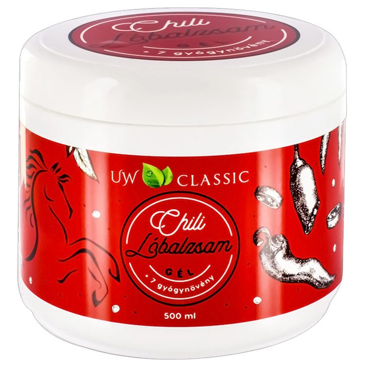 Gel, Uw, Balsam 500 ml Puterea Calului cu Chili
