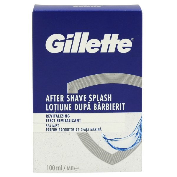 Gillette After Shave 100 ml Splash Revitalizing Sea Mist