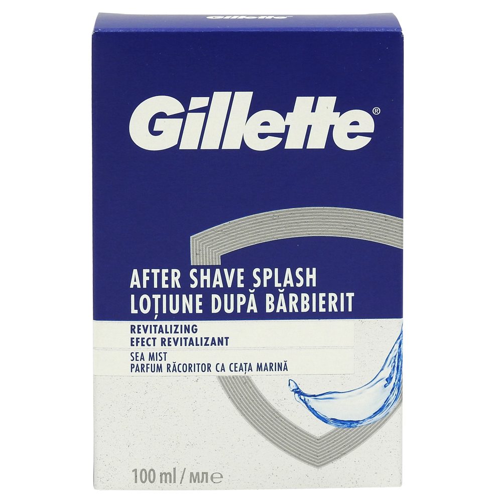 Gillette After Shave 100 ml Splash Revitalizing Sea Mist