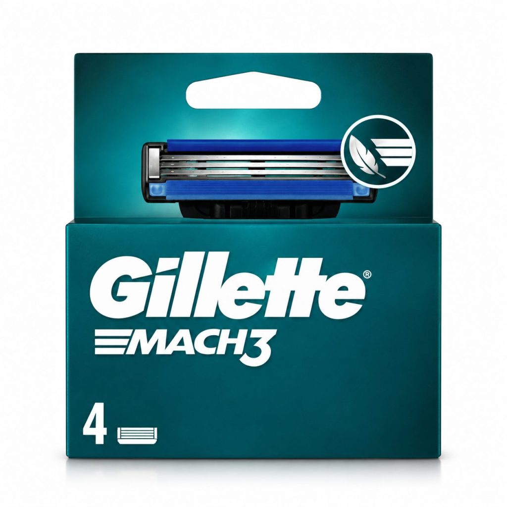 Gillette Mach3 Rezerve 4 buc