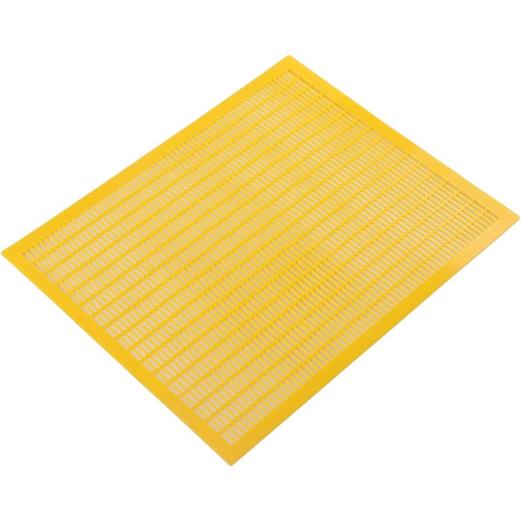Gratie Apicultura, Flippy, Hanneman, din Plastic, Separare Matca, 51 x 42 x 0.3 cm, Galben