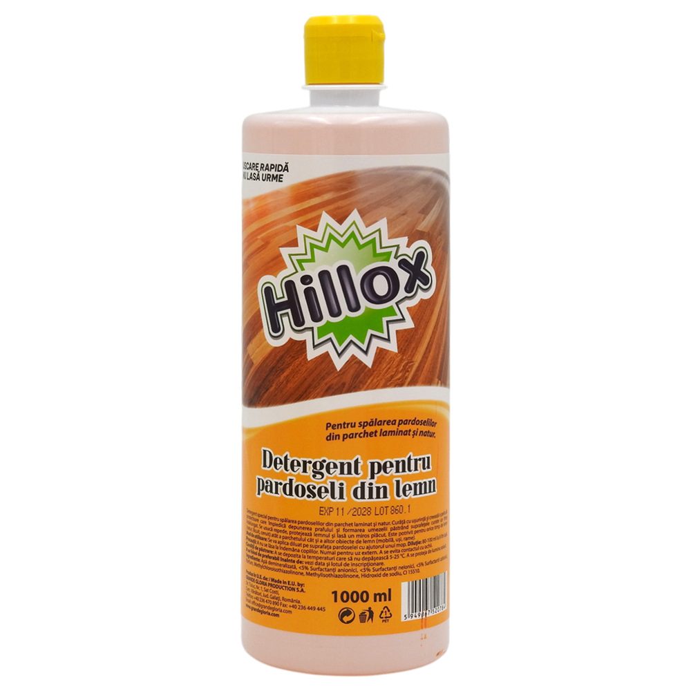Hillox Detergent Pardoseli 1 L Suprafete Lemn