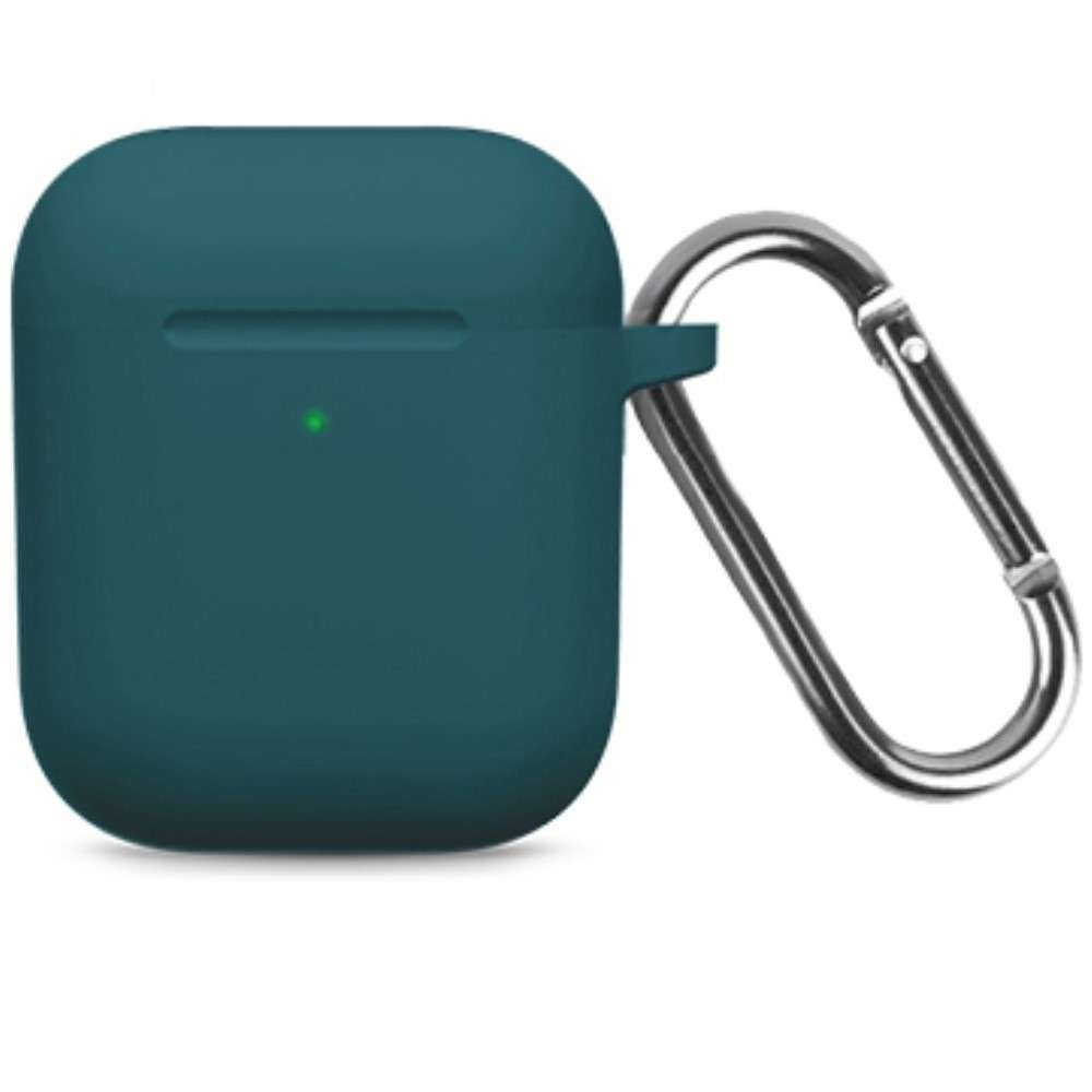 Husa AirPods cu Inel Prindere Verde Inchis - Image 5