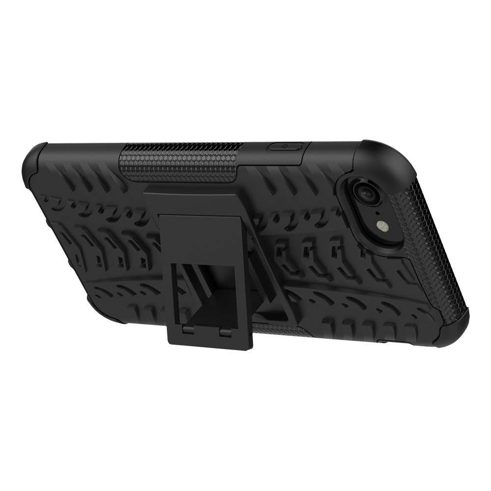Husa de Protectie, Flippy, pentru Apple iPhone 11, Defender Model 3 cu Suport, Silicon, Plastic, Negru - Image 6