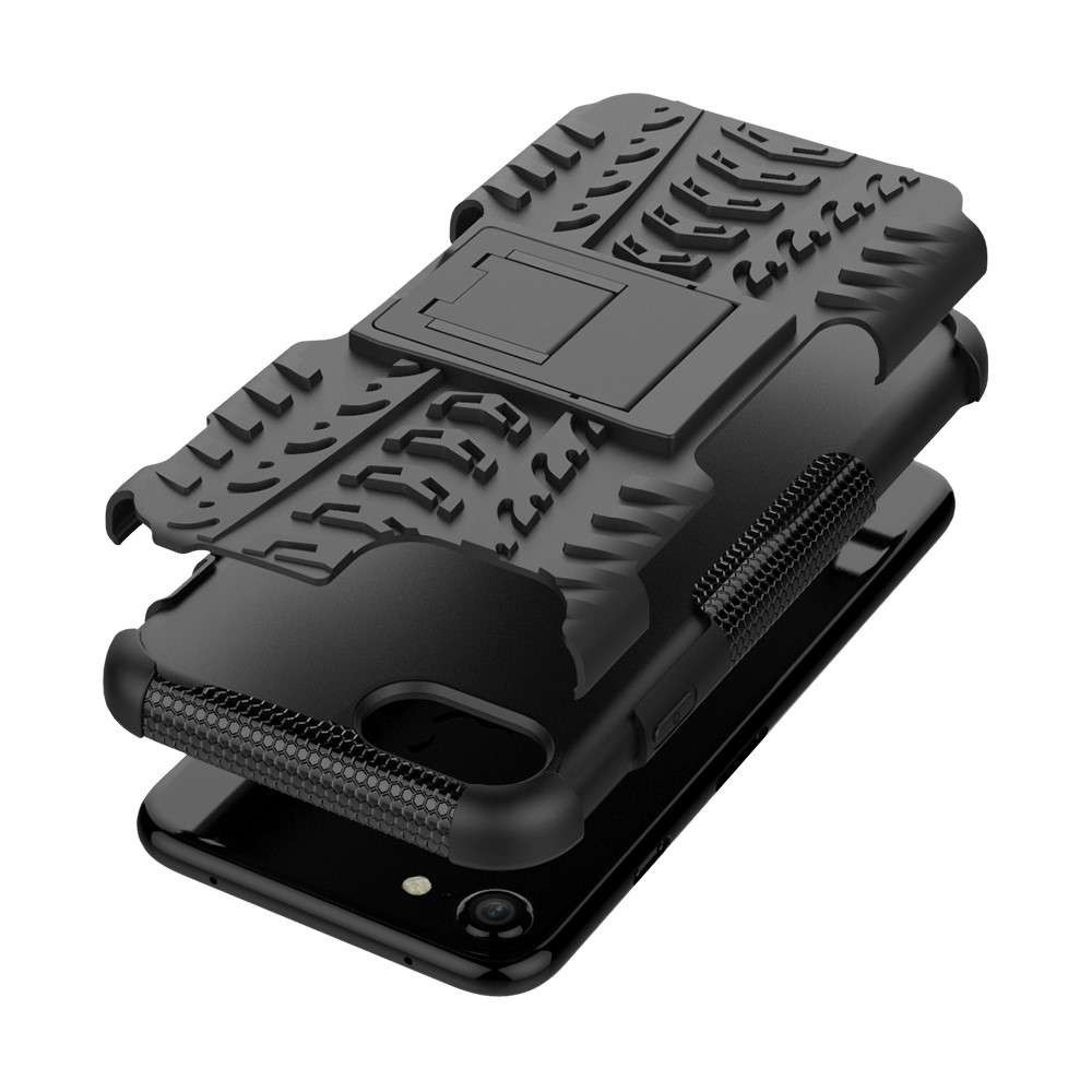 Husa de Protectie, Flippy, pentru Apple iPhone 11, Defender Model 3 cu Suport, Silicon, Plastic, Negru - Image 8