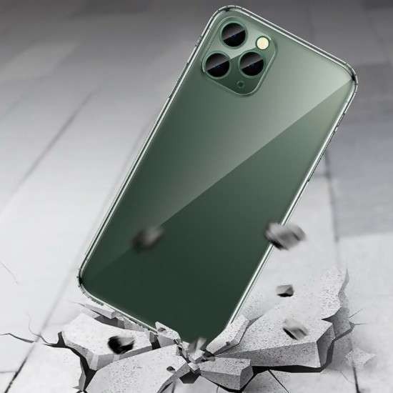 Husa Protectie, Flippy, compatibila cu Apple iPhone 11 Pro Max, Protect Plus, Transparent - Image 2