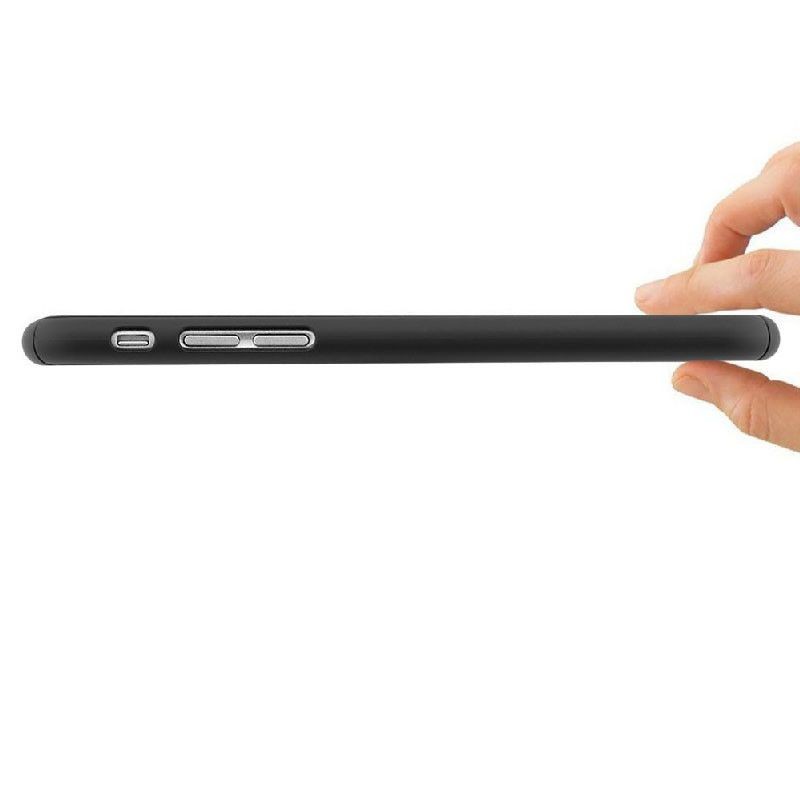Husa Apple iPhone 6/6S IPAKY Full Cover 360 Negru + Folie Cadou - Image 3