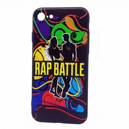 Husa Apple iPhone 6/6S Multicolor Mesaj Battle - Image 2