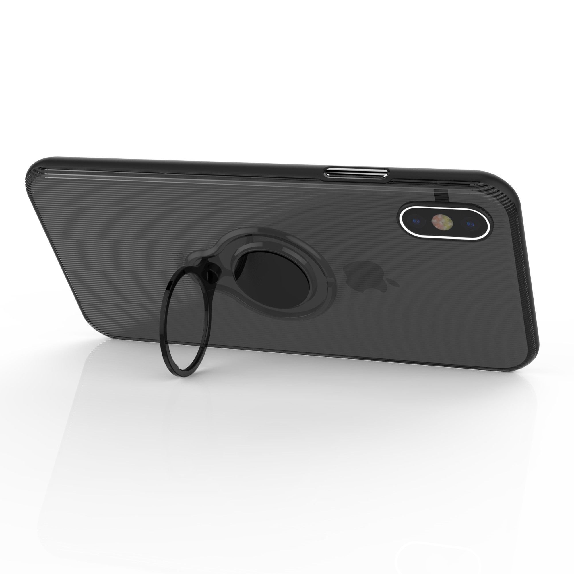 Husa Apple iPhone 7 Armor Ring cu inel magnetic Negru - Image 5