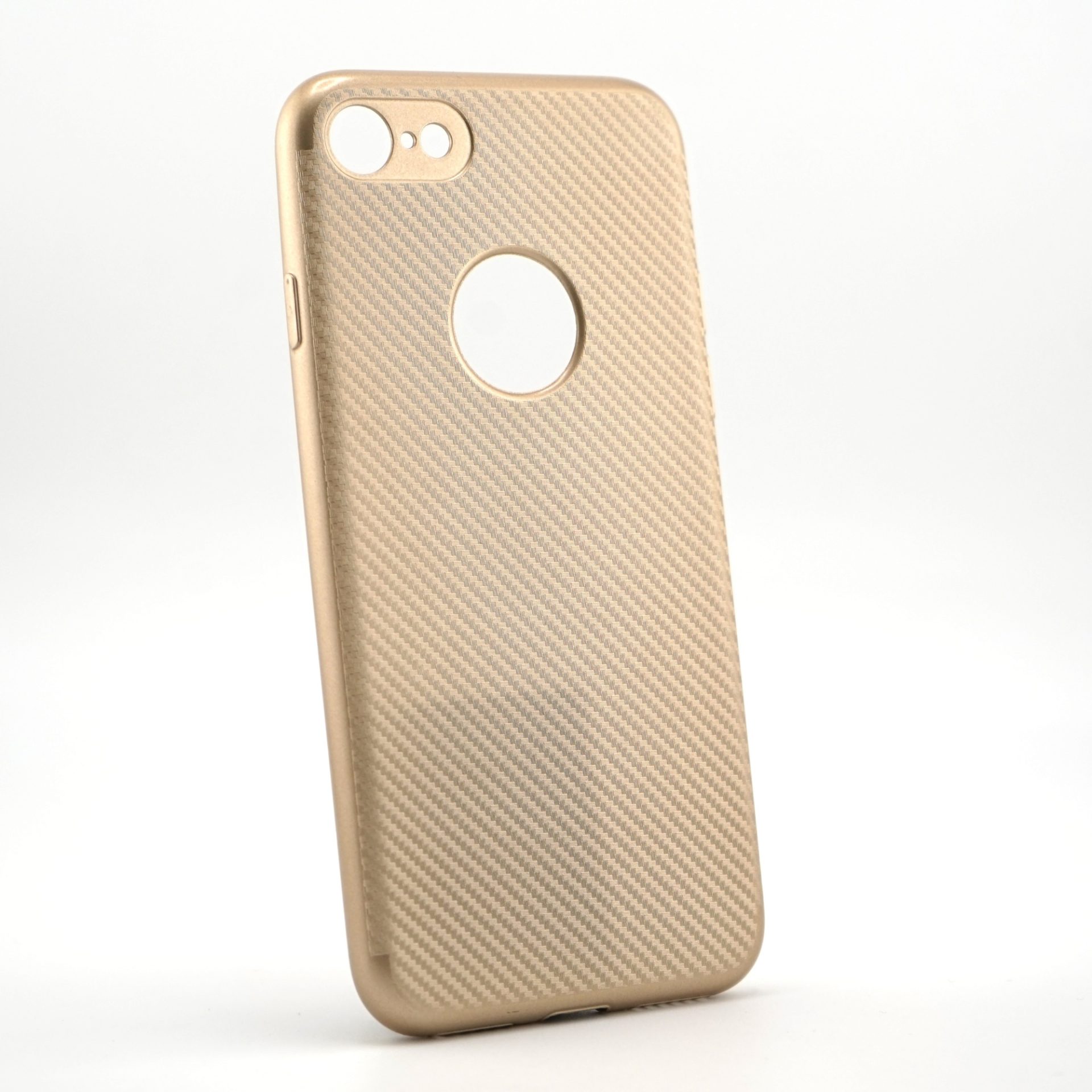 Husa Apple iPhone 7 i-Zore Carbon Fiber Auriu - Image 2