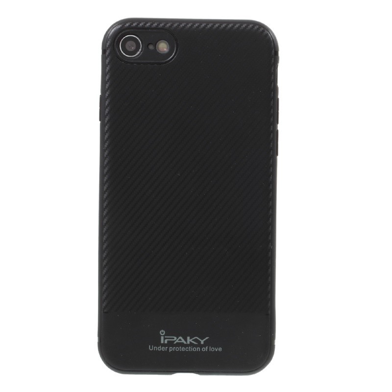 Husa Apple iPhone 7 IPAKY Carbon Fiber Negru - Image 5