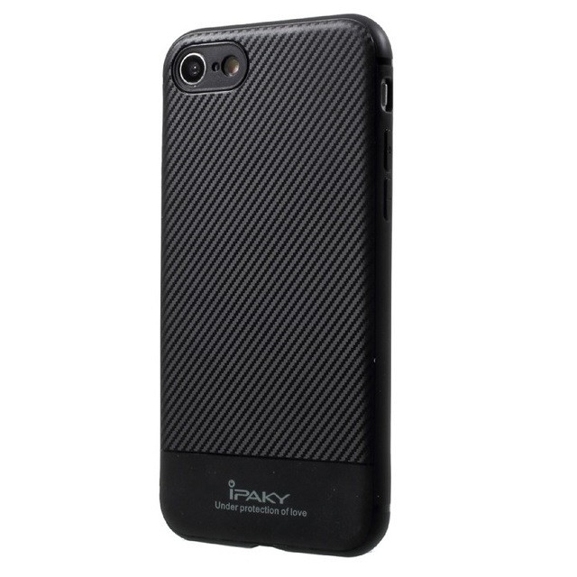 Husa Apple iPhone 7 IPAKY Carbon Fiber Negru - Image 6