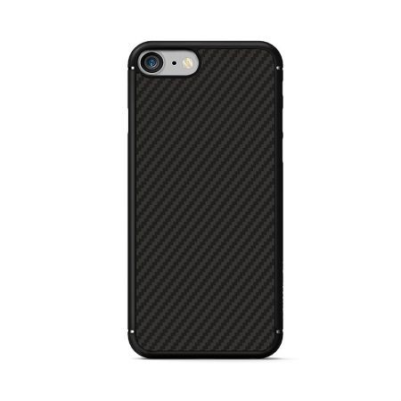 Husa Apple iPhone 8 Nillkin Synthetic Fiber Negru - Image 4