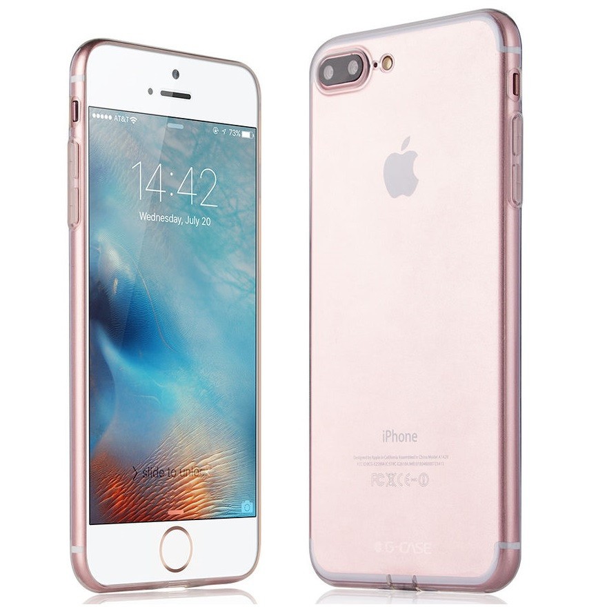 Husa Apple iPhone 8 Plus G-CASE Transparent - Image 2