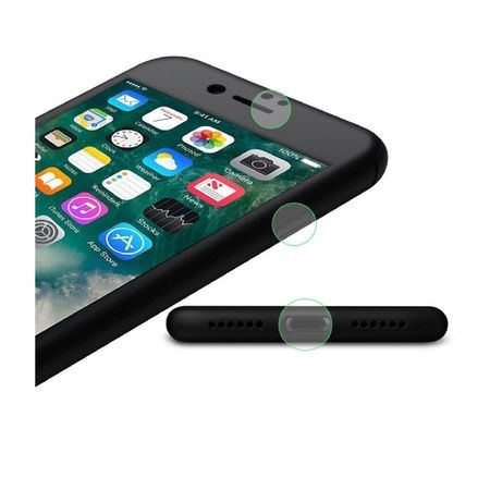 Husa Apple iPhone 8 Plus IPAKY Full Cover 360 Negru + Folie Cadou - Image 19