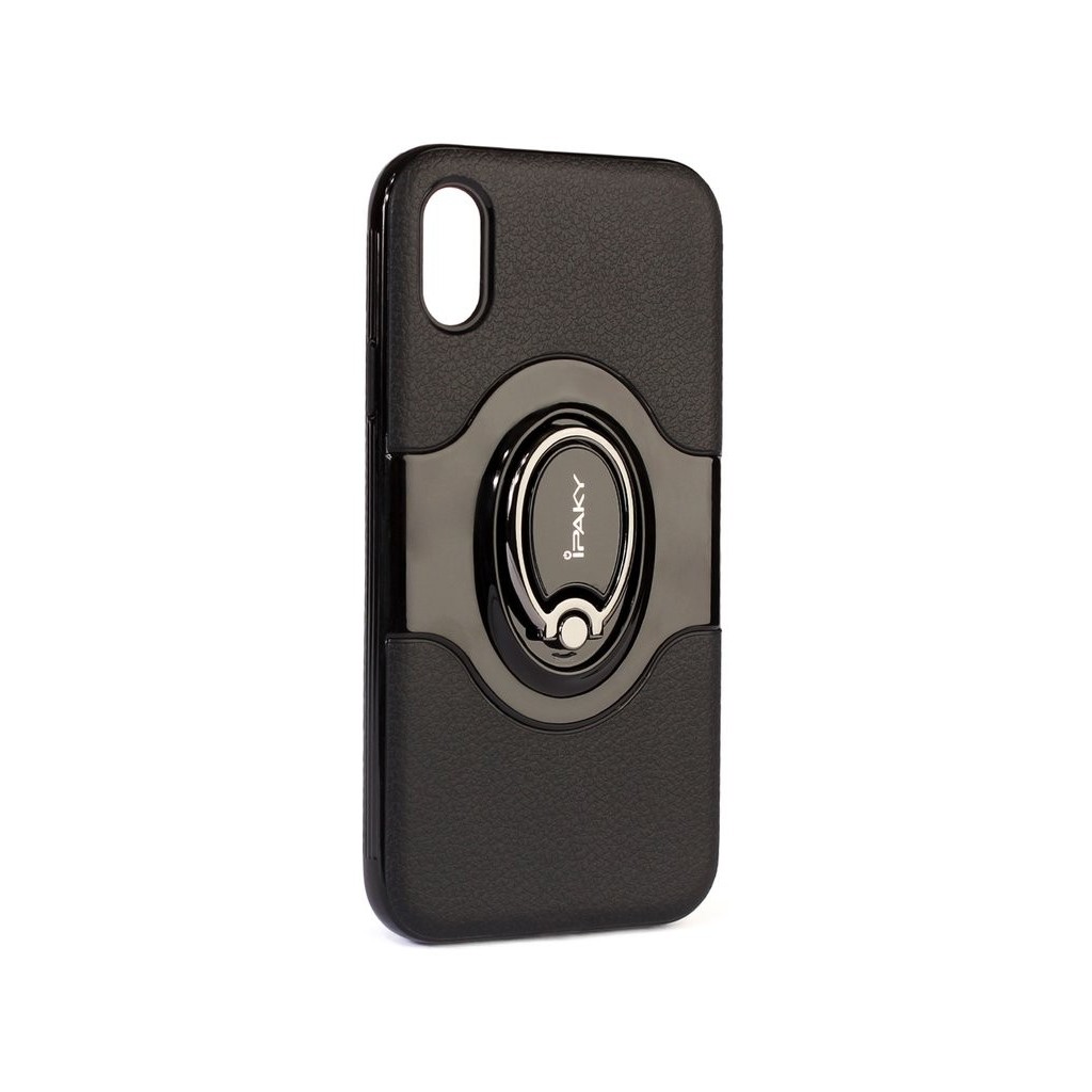 Husa Apple iPhone X Ipaky Ring Negru - Image 2