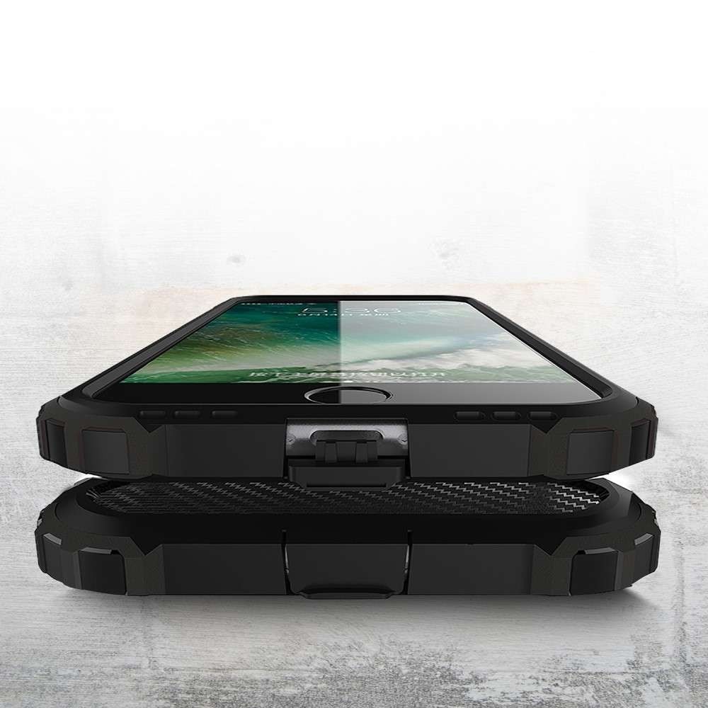 Husa de Protectie, Flippy, pentru Apple iPhone XR, Defender Model 1, silicon, plastic, Negru - Image 3