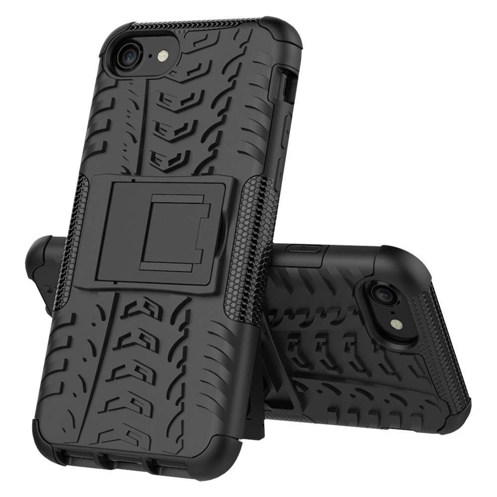 Husa compatibila cu Huawei P Smart 2020 Defender Model 3 cu Suport, Negru - Image 9