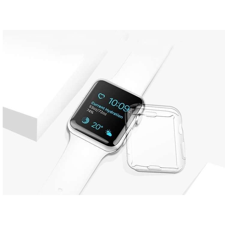 Husa Apple Watch Series 4/5 40 mm Full Tpu 360 Transparent - Image 5