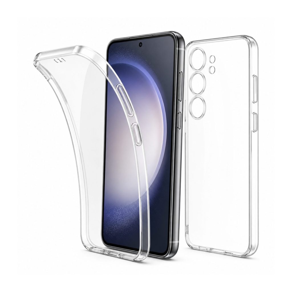 Husa de protectie Flippy 360 grade, PC+TPU+Folie policarbonat, pentru Samsung Galaxy S23 , Transparent