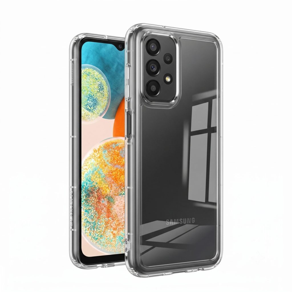 Husa de protectie Flippy, Airbag Shock Absorption, TPU, pentru Samsung Galaxy A23 5G , Transparent