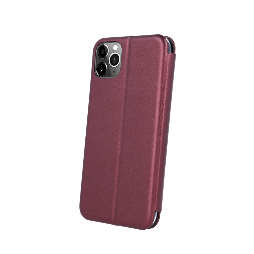 Husa de protectie Flippy compatibila cu Apple iPhone 11 Pro Magnet Book Case Bordo - Image 6