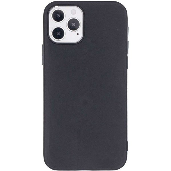 Husa de Protectie, Flippy, Compatibila cu Apple iPhone 11 Pro Max, din TPU Mat, Flexibila, Neagra