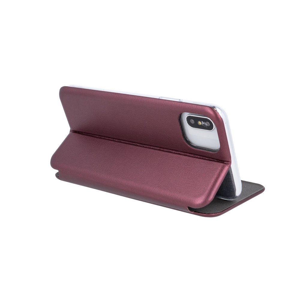 Husa de protectie Flippy compatibila cu Apple iPhone 11 Pro Max Magnet Book Case Bordo - Image 4