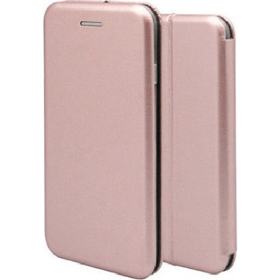 Husa de protectie Flippy compatibila cu Apple iPhone 7/8/SE 2020 Magnet Book Case Roz-Auriu - Image 6