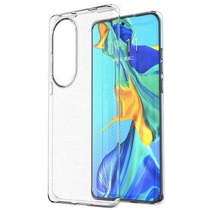 Husa de Protectie, Flippy, Compatibila cu Huawei P50 Pro, TPU, Transparent