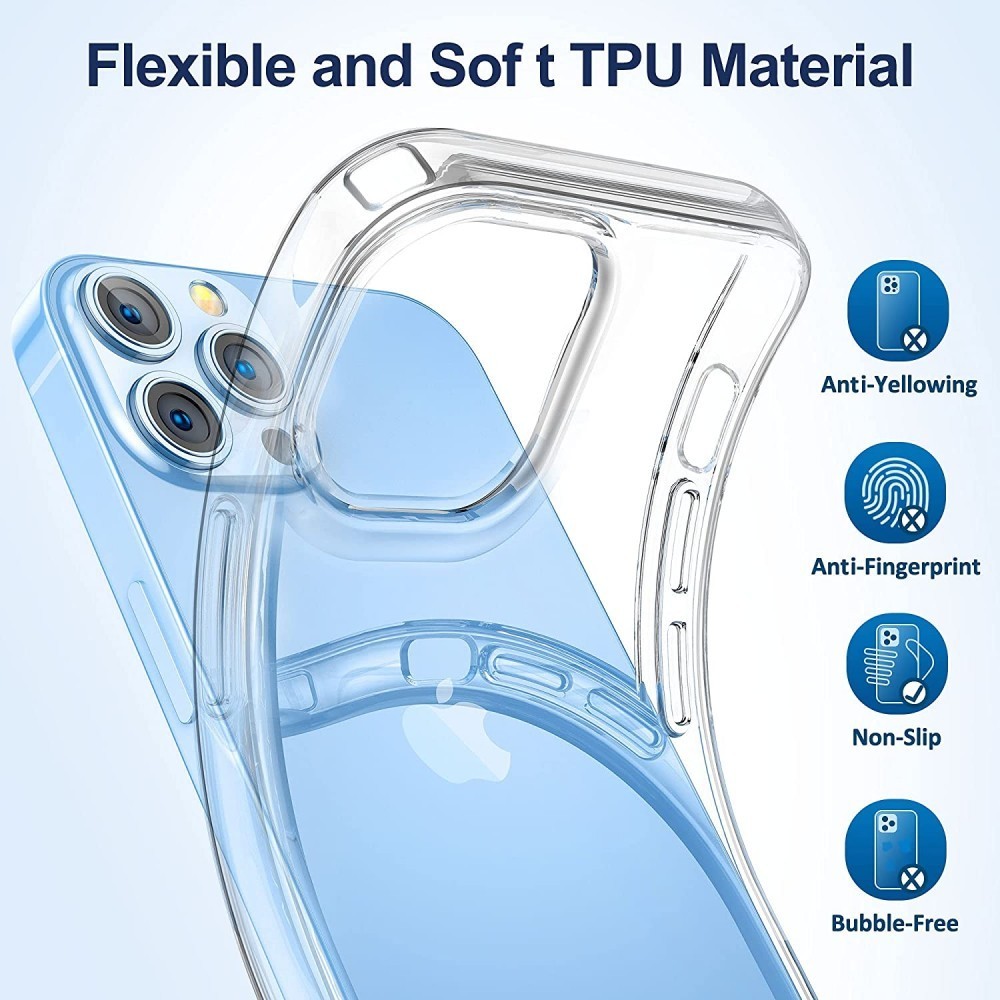 Husa de protectie Flippy compatibila cu Oppo Reno 5G Tpu 1.0 mm Transparent - Image 3