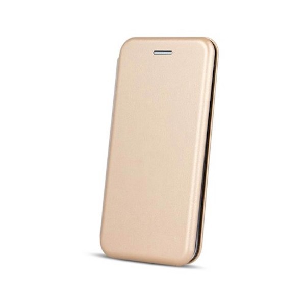 Husa de protectie Flippy compatibila cu Samsung Galaxy A12 Magnet Book Case Auriu - Image 4