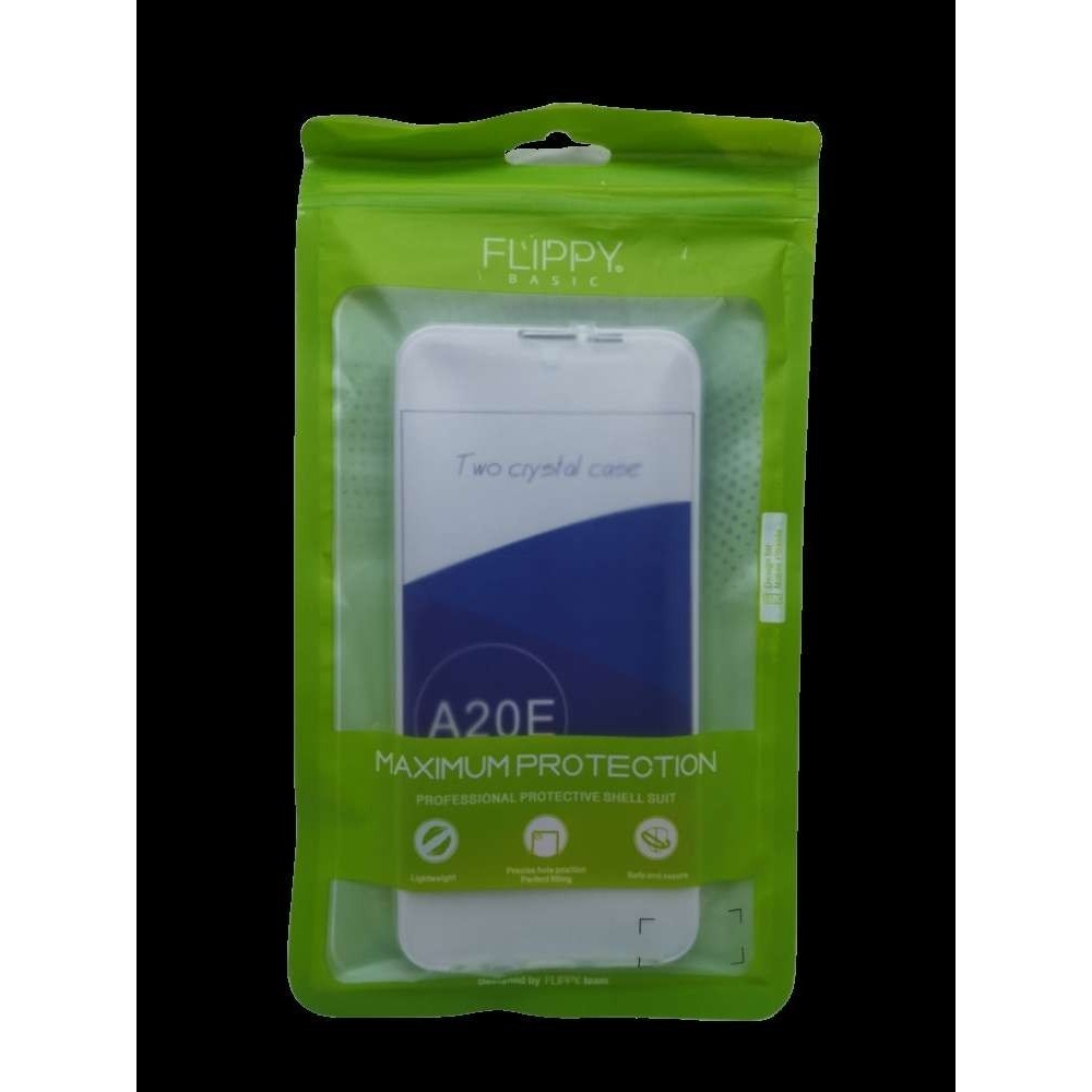 Husa de protectie Flippy compatibila cu Samsung Galaxy A20e Full Tpu 360 Transparent - Image 8