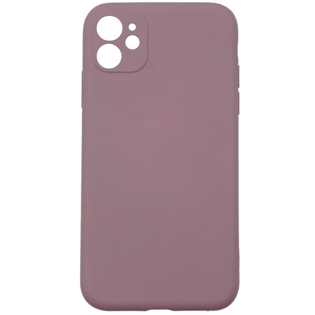 Husa de Protectie, Flippy, pentru Apple iPhone 12 Pro Max, din Silicon Lichid, cu Interior din Microfibra, Mov