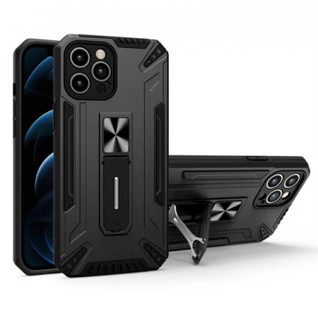 Husa de protectie Flippy pentru Apple iPhone 13 Pro Defender Sergeant Brave cu suport,Negru - Image 3