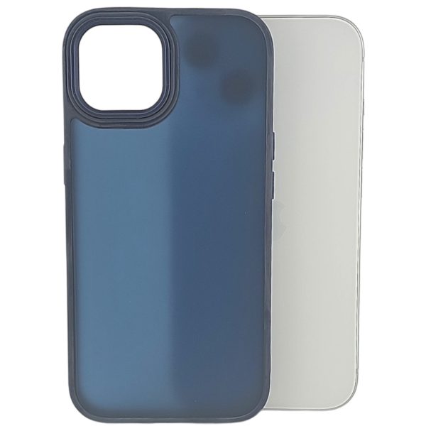 Husa de Protectie, Flippy, pentru iPhone 15 Plus, Satin Matte, din PC, Albastru