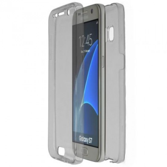Husa de protectie Flippy® pentru Samsung A7 2017 Full Tpu 360 Negru - Image 2