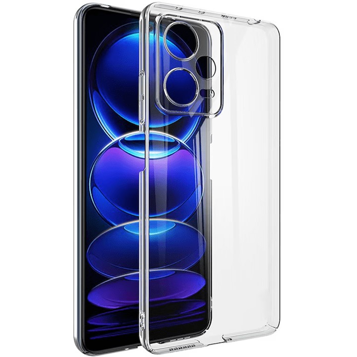 Husa de Protectie, Flippy, pentru Xiaomi Redmi Note 12 Pro 5G, TPU Protect Plus, cu Dust Plug, Transparent