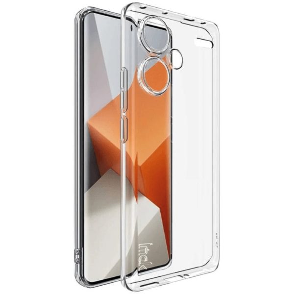 Husa de Protectie, Flippy, pentru Xiaomi Redmi Note 13 Pro+ 5G, TPU Protect Plus, cu Dust Plug, Transparent