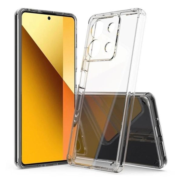 Husa Telefon, Flippy, Compatibila Xiaomi Redmi Note 13 Pro 5G, Carcasa TPU, Protectie Camere, 1.5 mm, Transparent