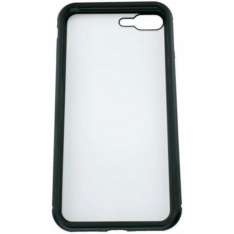Husa de Protectie, Flippy, pentru Apple iPhone 7 Plus, Magnetic 360, Metal, Negru - Image 3